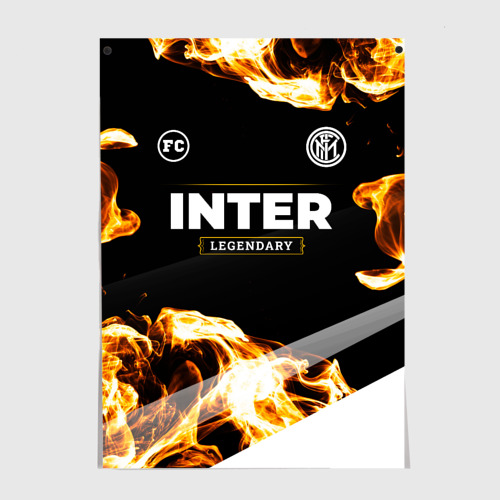 Постер Inter legendary sport fire