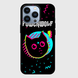 Чехол для iPhone 13 Pro Powerwolf - rock star cat