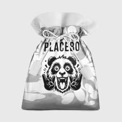 Подарочный 3D мешок Placebo рок панда на светлом фоне