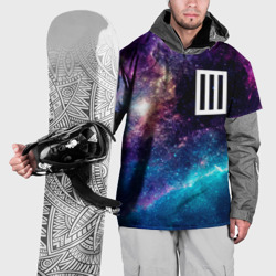 Накидка на куртку 3D Paramore space rock