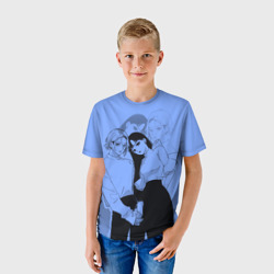 Детская футболка 3D Эмми и Син - Любовь с кончиков пальцев - фото 2