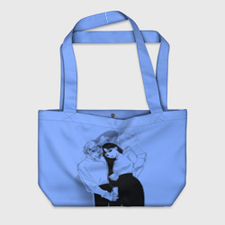 Пляжная сумка 3D Эмми и Син - Любовь с кончиков пальцев