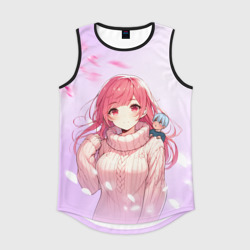 Мужская спортивная майка 3D Юки -  Любовь с кончиков пальцев