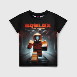 Детская футболка 3D Lethal company Roblox