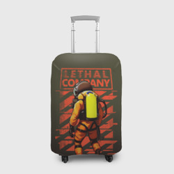 Чехол для чемодана 3D Lethal company survivor