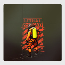 Магнитный плакат 3Х3 Lethal company survivor