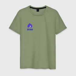 ECHO – Мужская футболка хлопок с принтом купить со скидкой в -20%