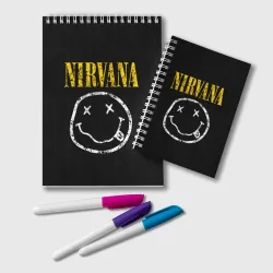 Блокнот Джинсовка с nirvana