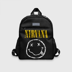 Детский рюкзак 3D Джинсовка с nirvana