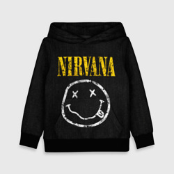 Детская толстовка 3D Джинсовка с nirvana