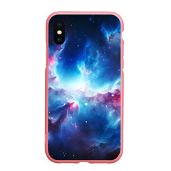 Чехол для iPhone XS Max матовый Fascinating cosmic expanses