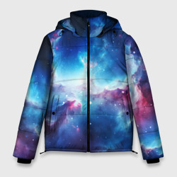 Мужская зимняя куртка 3D Fascinating cosmic expanses