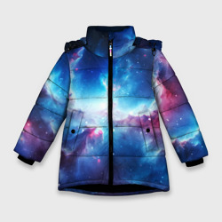 Зимняя куртка для девочек 3D Fascinating cosmic expanses