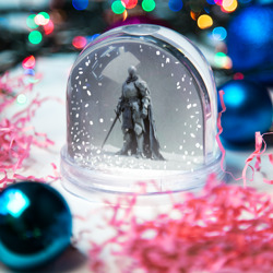 Игрушка Снежный шар Мощный бронированный рыцарь  - фото 2