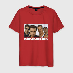 Мужская футболка хлопок Rammstein x Sopranos