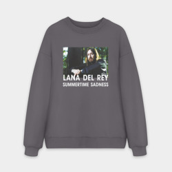 Мужской свитшот oversize без начеса хлопок Егор Летов х Лана Дел Рэй