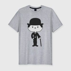 Мужская футболка хлопок Slim Мистер Чаплин