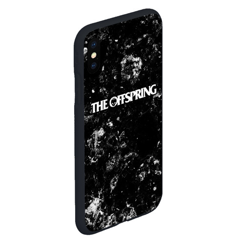 Чехол для iPhone XS Max матовый The Offspring black ice - фото 3