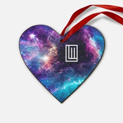 Деревянная игрушка Сердце Lindemann space rock