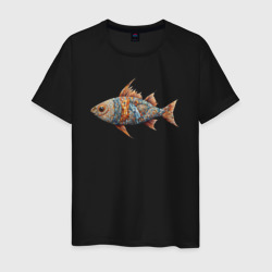 Мужская футболка хлопок Рыба фантастическая