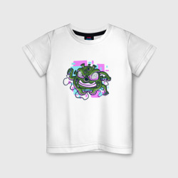 Детская футболка хлопок Коронавирус геймер