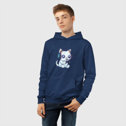 Детская толстовка хлопок Милый кот геймер - фото 2