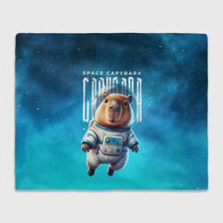 Плед 3D Space capybara