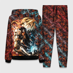 Женский костюм с толстовкой 3D Стальной алхимик: Эдвард Элрик