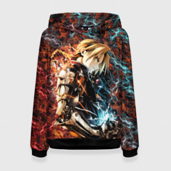 Женская толстовка 3D Стальной алхимик: Эдвард Элрик