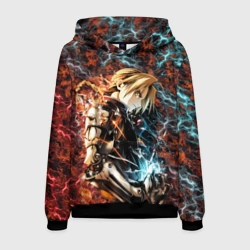 Мужская толстовка 3D Стальной алхимик: Эдвард Элрик
