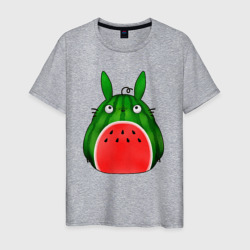 Тоторо арбузик – Мужская футболка хлопок с принтом купить со скидкой в -20%