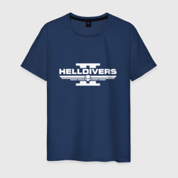 Мужская футболка хлопок Helldivers 2