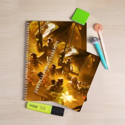 Тетрадь Адские десантники в деле - helldivers 2 - фото 2