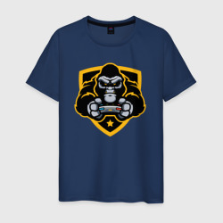Monkey gamer – Мужская футболка хлопок с принтом купить со скидкой в -20%