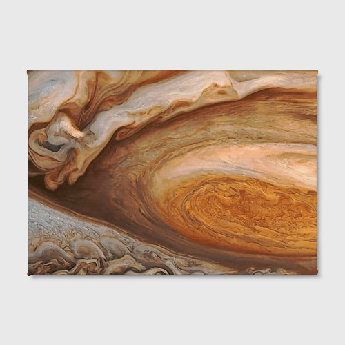 Холст прямоугольный Волны Юпитера - star dust, цвет 3D печать - фото 2