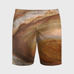 Мужские шорты спортивные Волны Юпитера - star dust