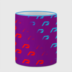 Кружка с полной запечаткой НФС лого градиент текстура - фото 2