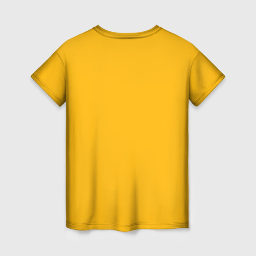 Женская футболка 3D Псидак желтая утка покемон, цвет 3D печать - фото 2