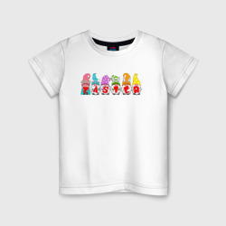 Детская футболка хлопок Пасхальные гномы поздравляют