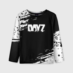 Детский лонгслив 3D Dayz текстура краски