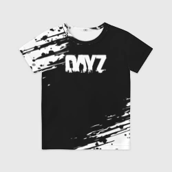 Детская футболка 3D Dayz текстура краски