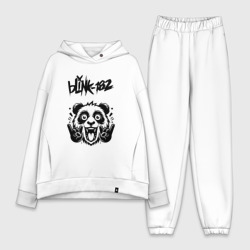 Женский костюм хлопок Oversize Blink 182 - rock panda
