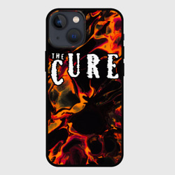 Чехол для iPhone 13 mini The Cure red lava