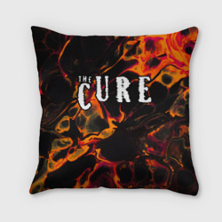 Подушка 3D The Cure red lava