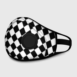 Маска из неопрена Шахматные клетки абстракция