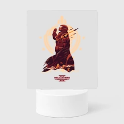 Светильник-ночник Адские десантники с супер земли Helldivers