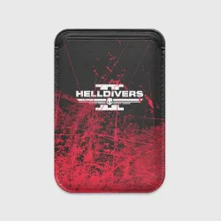 Картхолдер Magsafe магнитный Helldivers 2 red