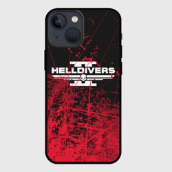 Чехол для iPhone 13 mini Helldivers 2 red