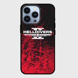 Чехол для iPhone 13 Pro Helldivers 2 red