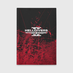 Обложка для автодокументов Helldivers 2 red